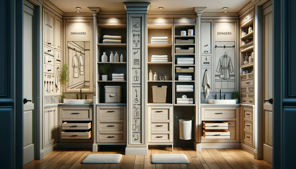 Built In Bathroom Cabinetry Built In Bathroom Cabinetry