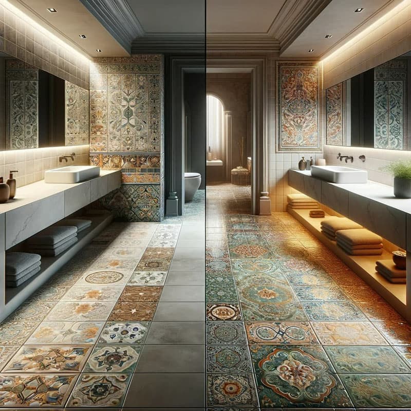 Customized Bathroom Tile Designs Customized Bathroom Tile Designs