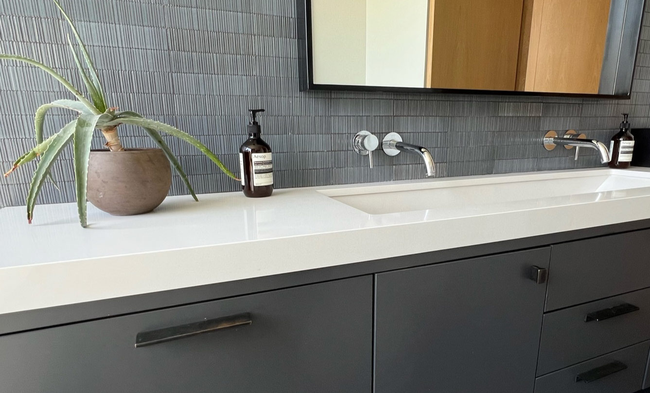 Built-In Bathroom Cabinets