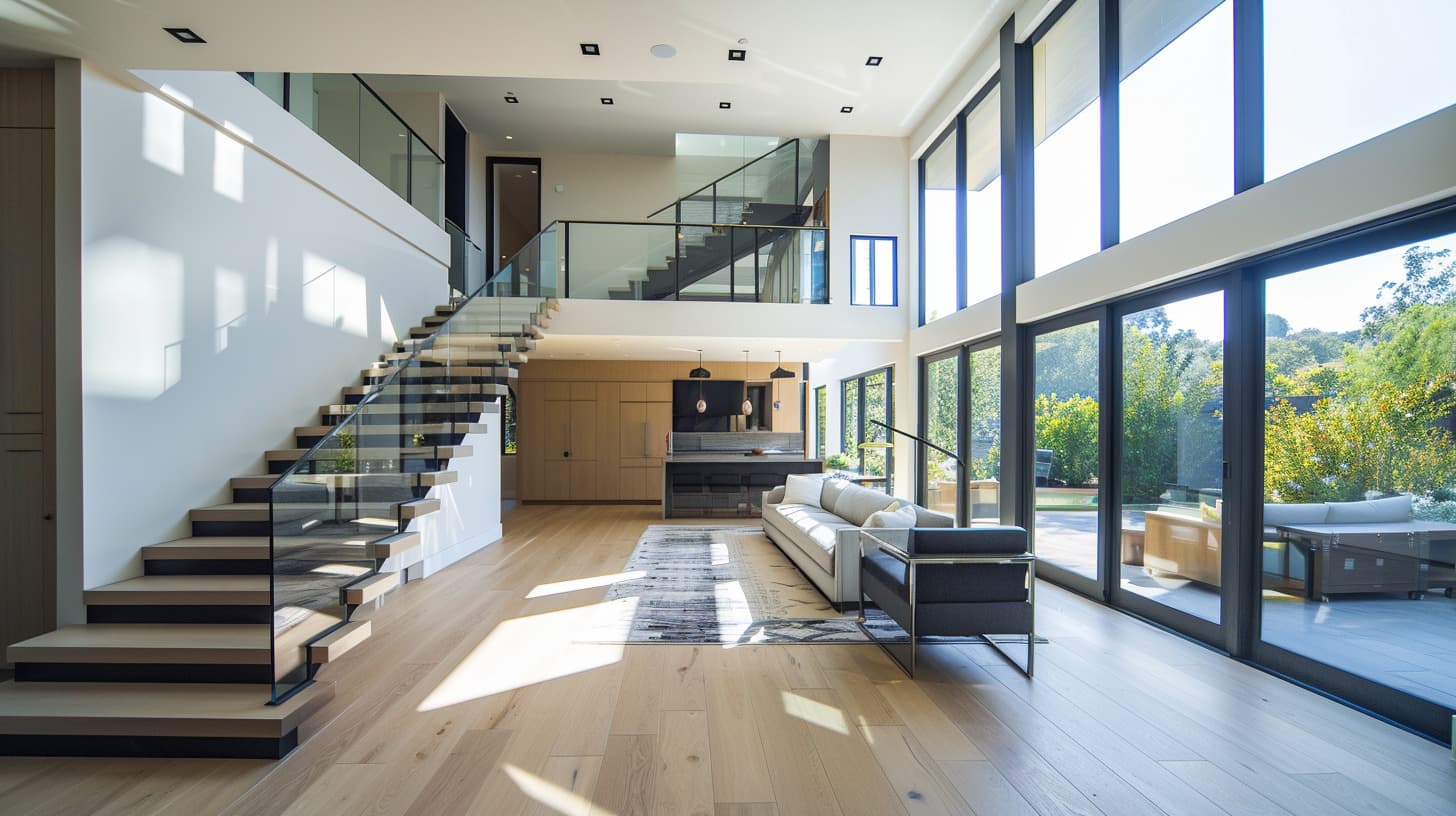 Staircases are Architectural Statements in New Luxury Homes