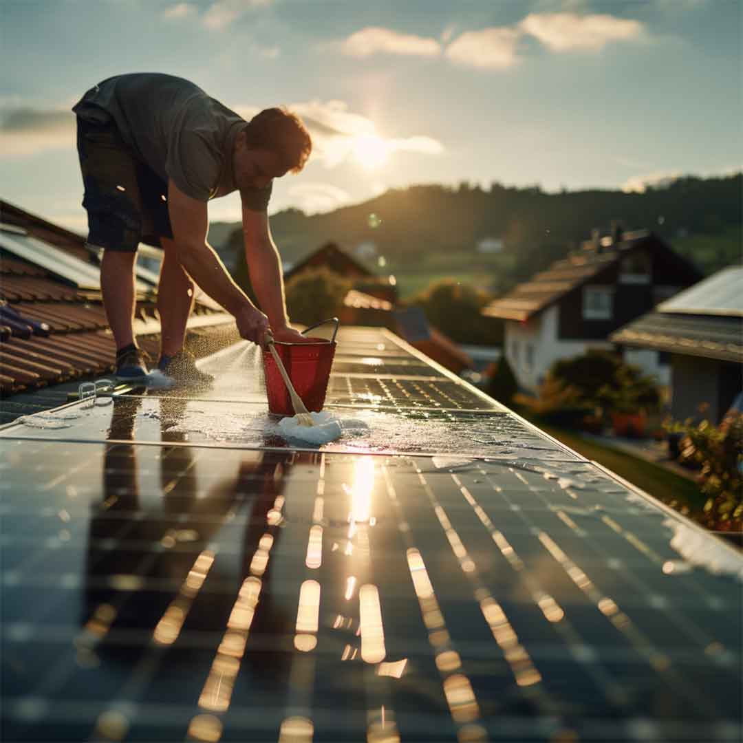 Cleaning Solar Panels Cleaning-Solar-Panels
